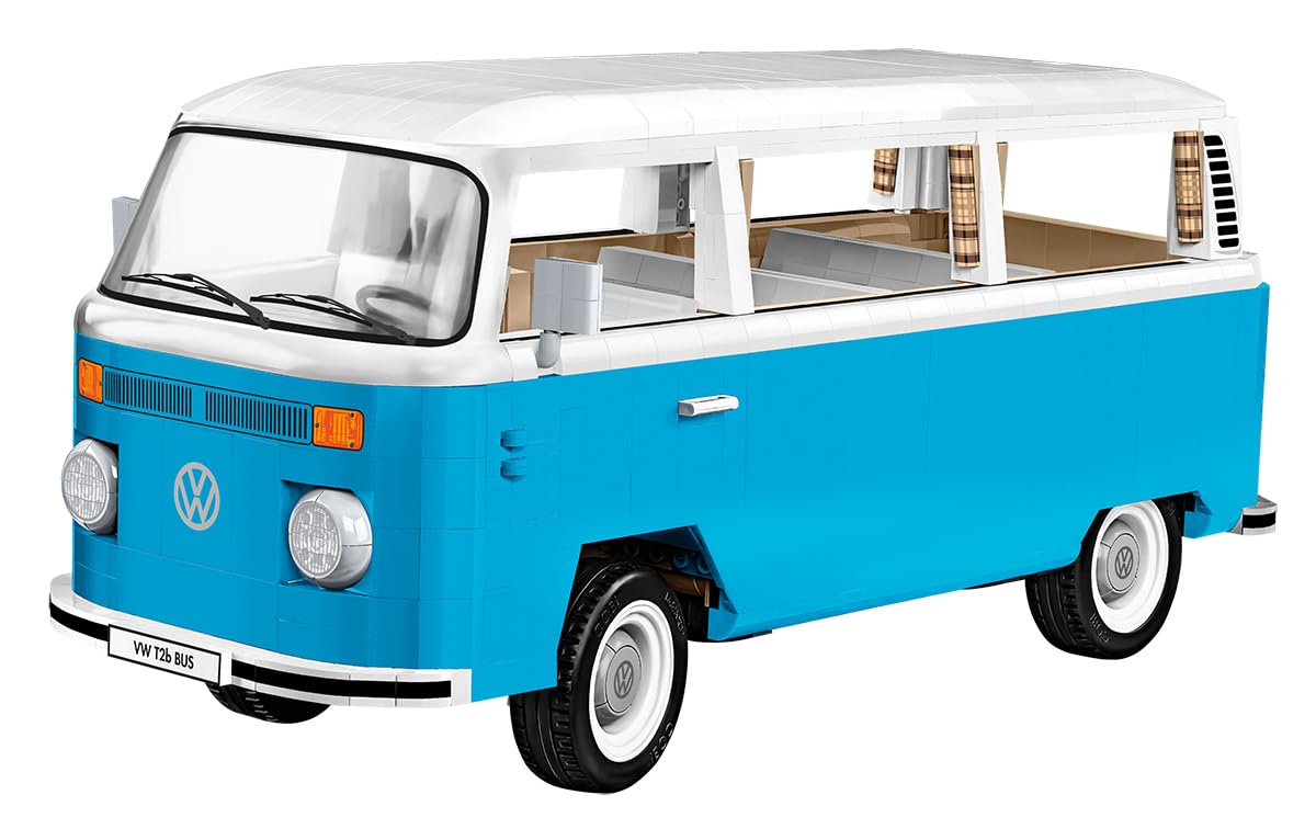 Amazon.com: COBI 1:12 Scale Volkswagen Transporter T2B Bus : Toys